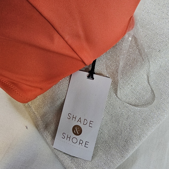 Shade & Shore Women's Lightly Lined One Shoulder Twist-front Bow Tail Bi… - Picture 7 of 14